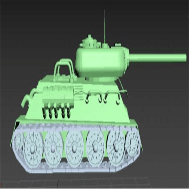 桦甸充气军用坦克模型